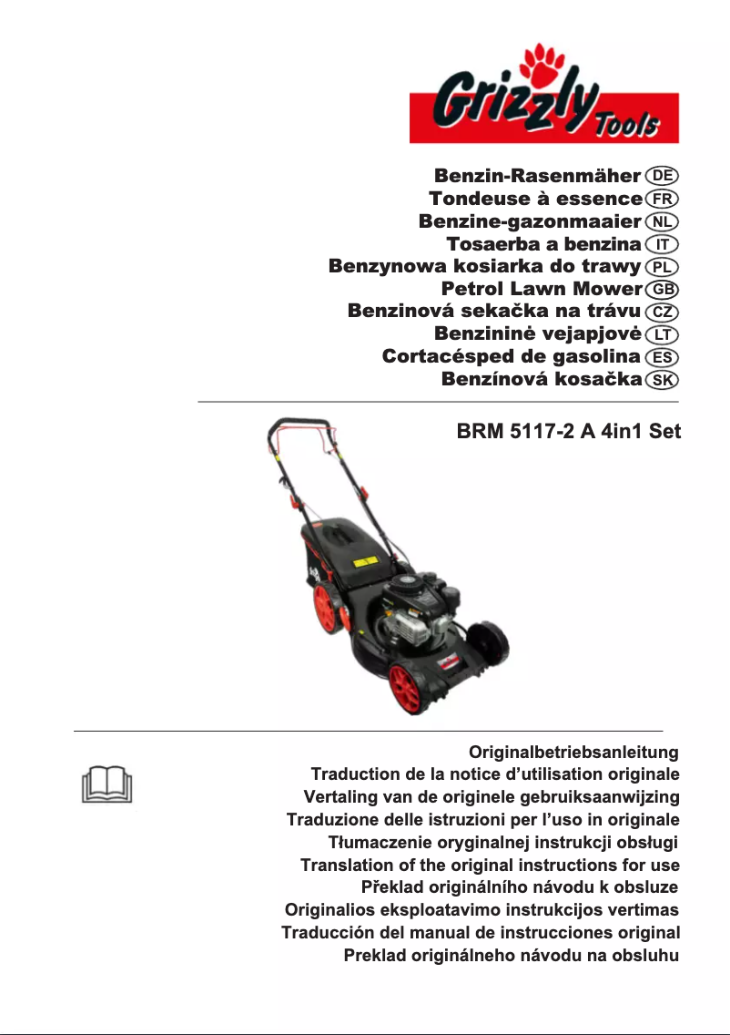 Page n°1 - Manuel utilisateur Grizzly BRM 5117-2 A