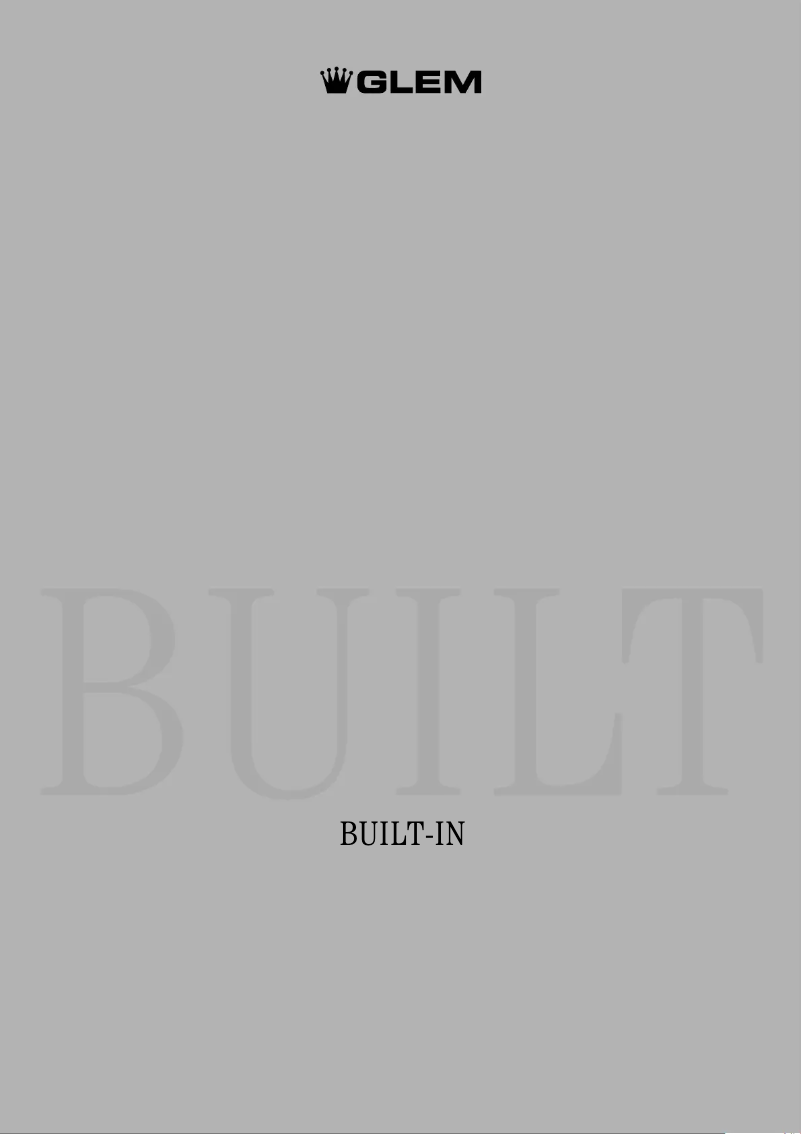 Page n°1 - Catalogue Glem Gas GT64WH