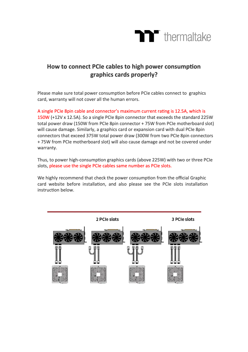 Page 1 de la notice Manuel utilisateur Thermaltake Toughpower GF2