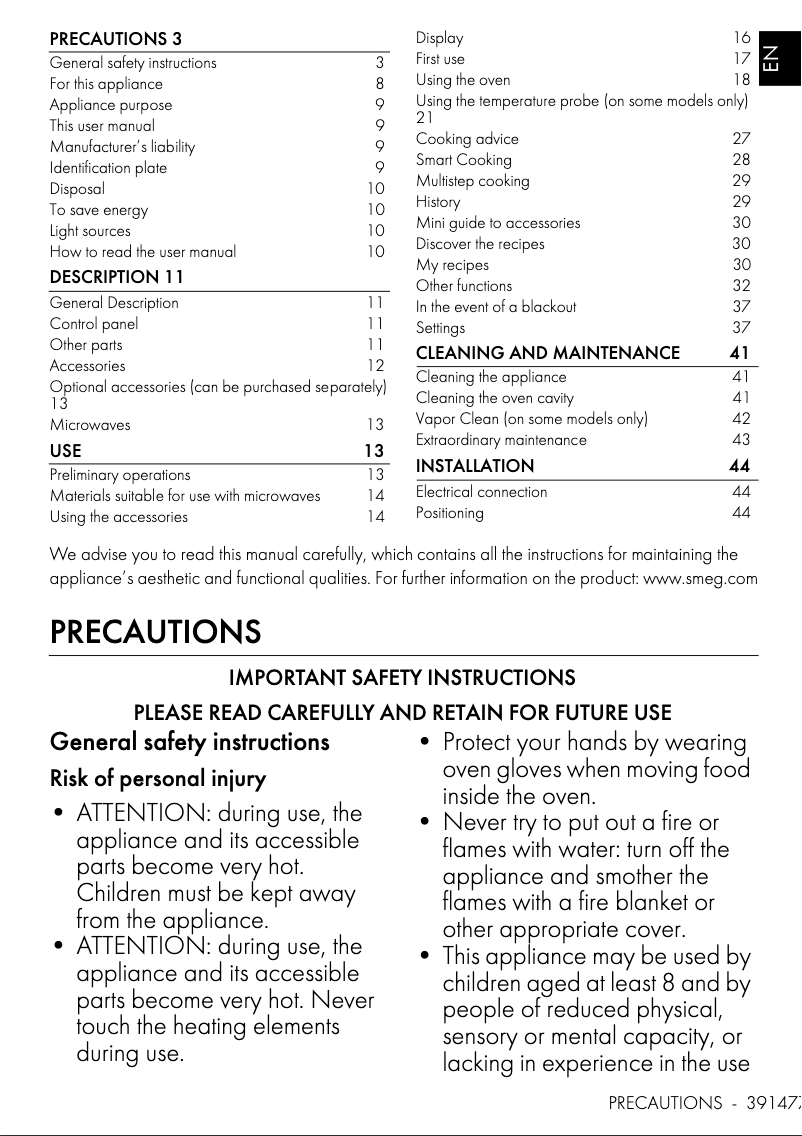 Image de la première page du manuel de l'appareil SOA6606M2PNR