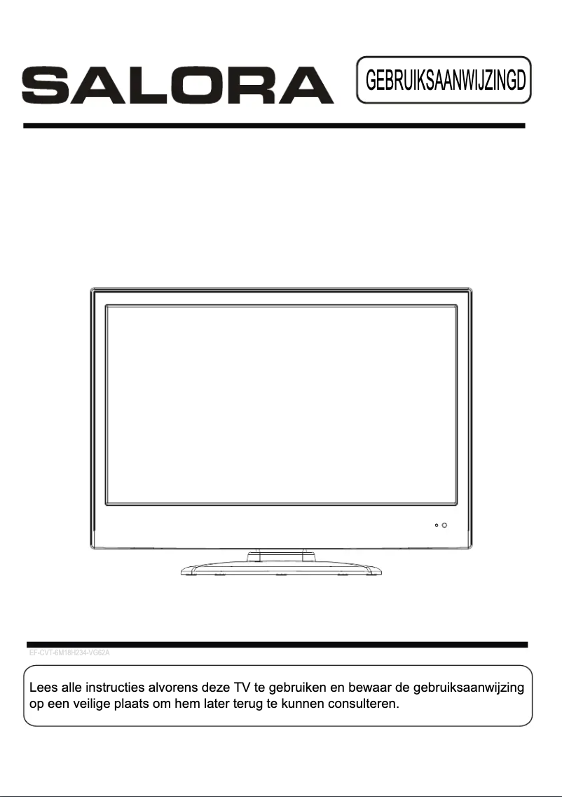 Page n°1 - Manuel utilisateur Salora LED2226FHDVXWH
