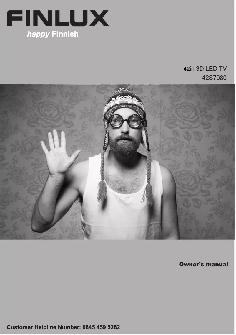 Page 1 de la notice Manuel utilisateur Finlux 42S7080