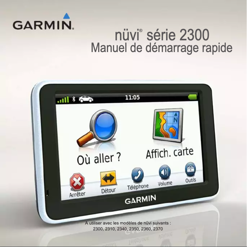 Page n°1 - Manuel utilisateur Garmin nuvi 2360LT