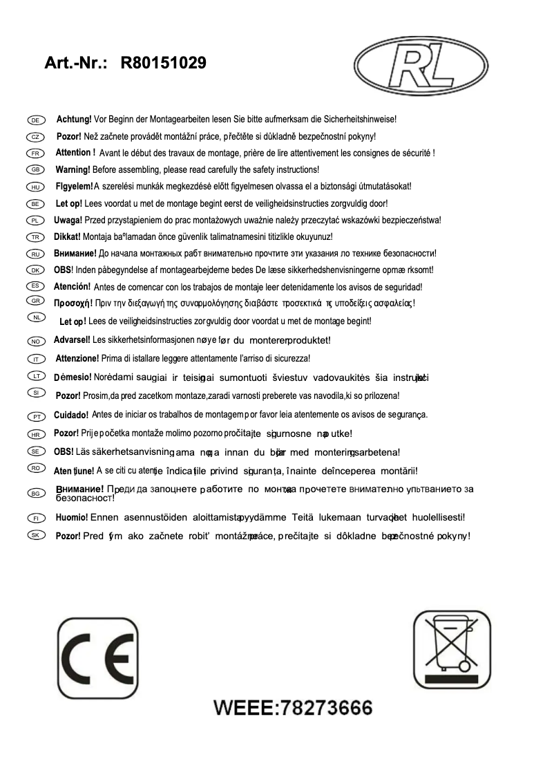 Imagen de la primera página del manual del dispositivo Gina