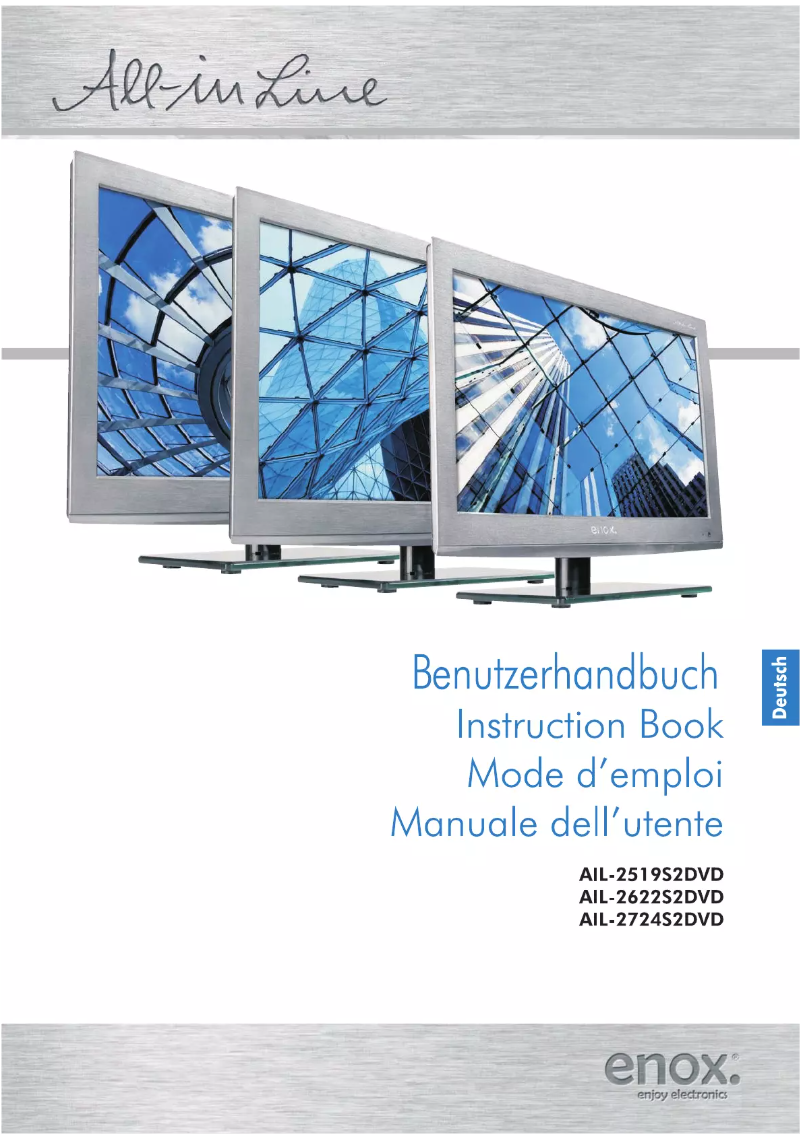 Image de la première page du manuel de l'appareil AIL-2519S2DVD