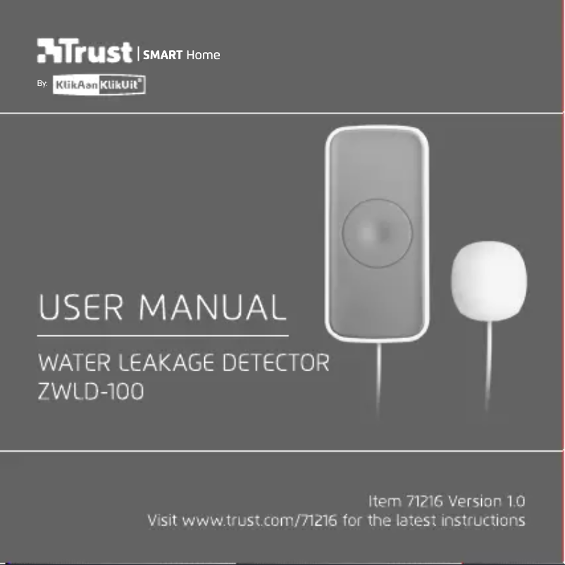 Página 1 del manual Manual de usuario KlikaanKlikuit ZWLD-100