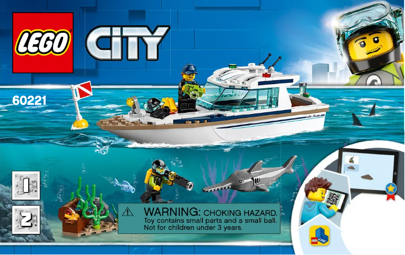 Page 1 of the manual User Manual Lego City 60221