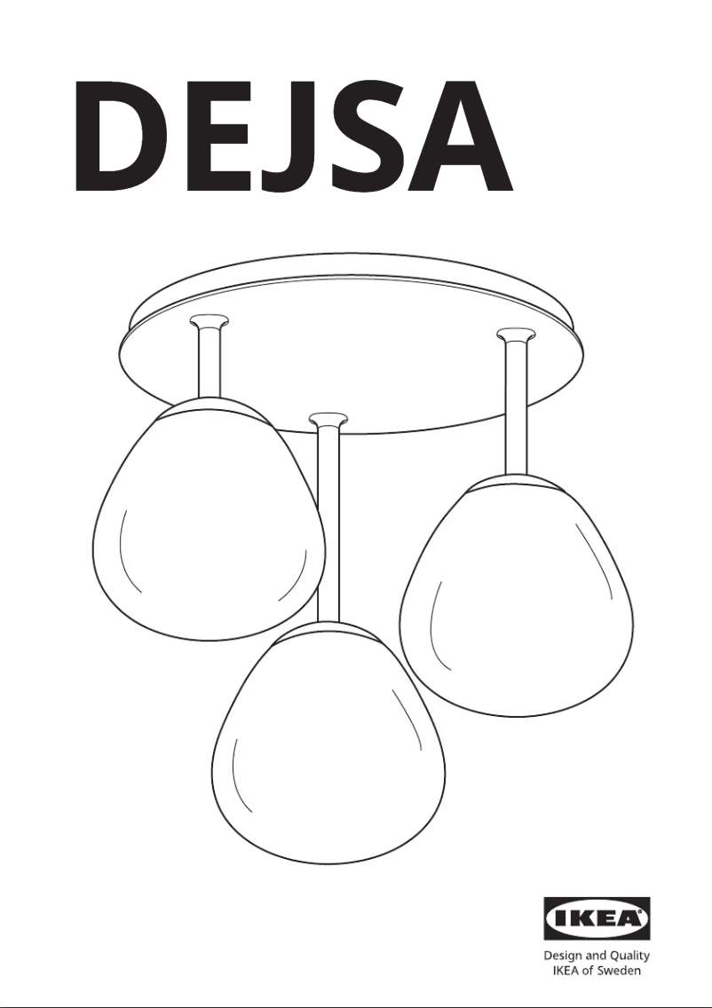 Image de la première page du manuel de l'appareil DEJSA 305.445.47