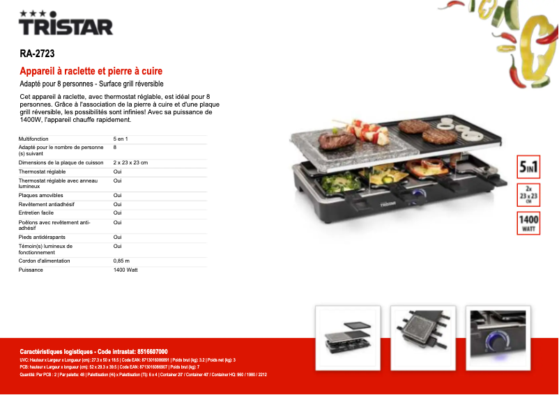 Image de la première page du manuel de l'appareil RA-2723