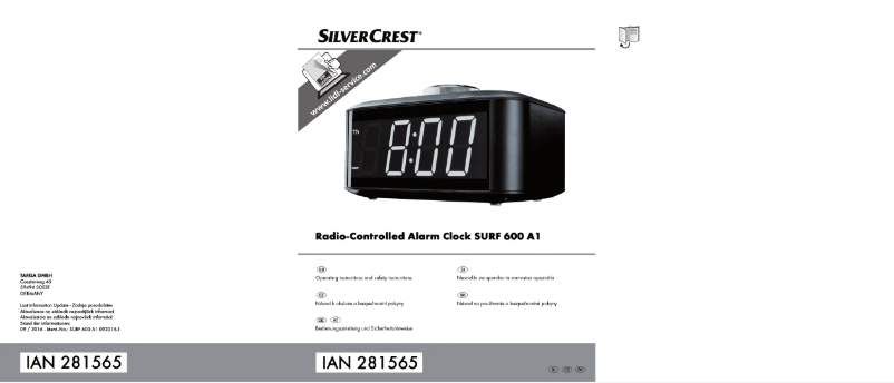 Page 1 de la notice Manuel utilisateur SilverCrest SURF 600 A1