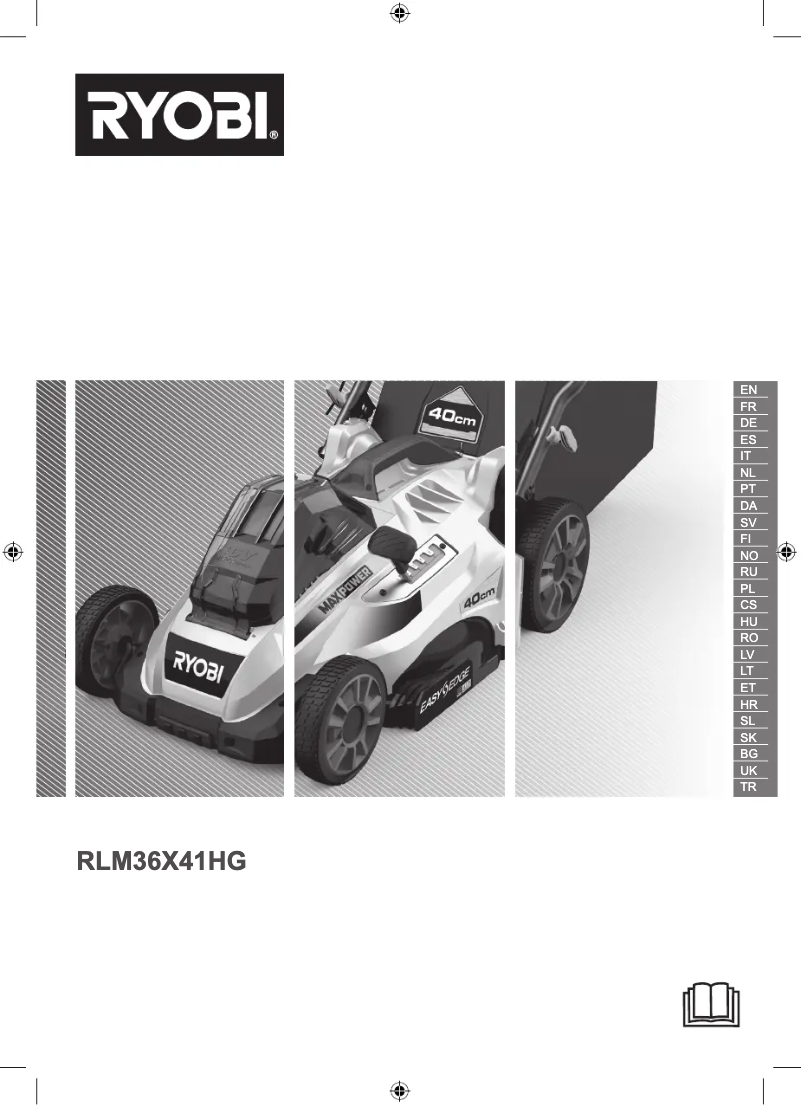 Image de la première page du manuel de l'appareil Max Power RLM36X41H50G