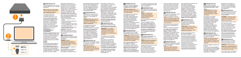 Image de la première page du manuel de l'appareil Expansion Portable Drive