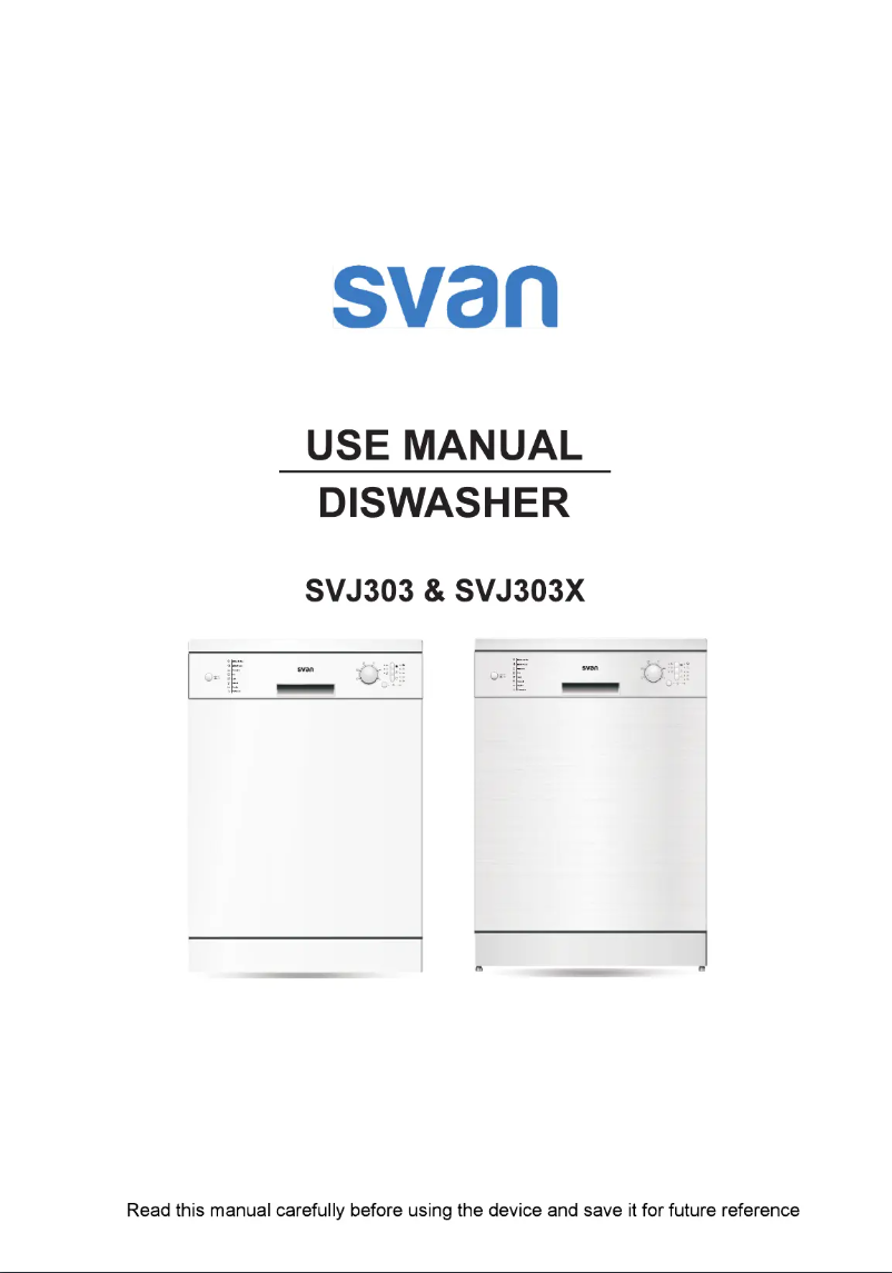 Page 1 de la notice Manuel utilisateur SVAN SVJ303