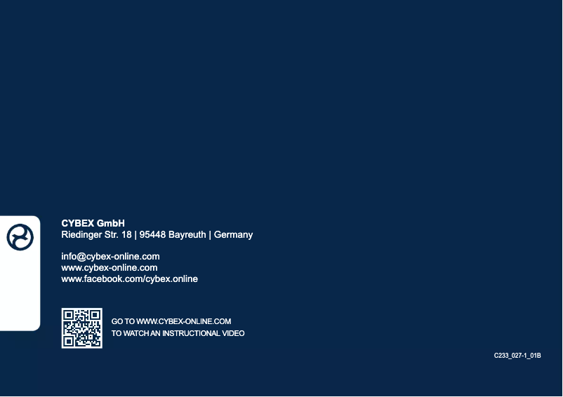 Página 1 del manual Manual de usuario Cybex Solution M-Fix