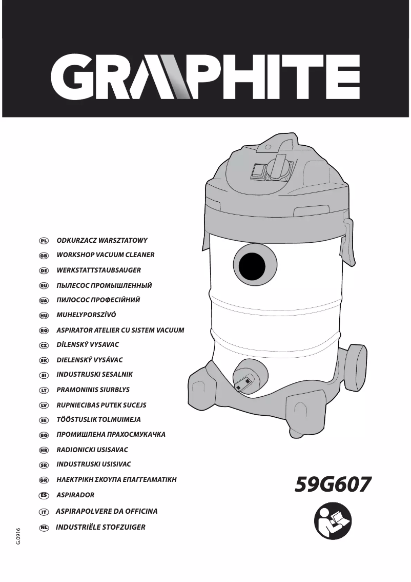 Page 1 de la notice Manuel utilisateur Graphite 59G607