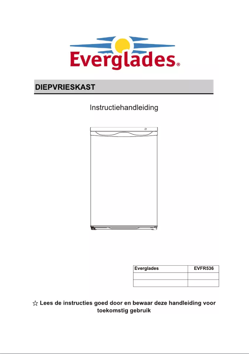 Page n°1 - Manuel utilisateur Everglades EVFR536