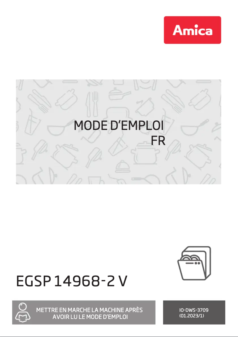 Image de la première page du manuel de l'appareil EGSP 14968-2 V