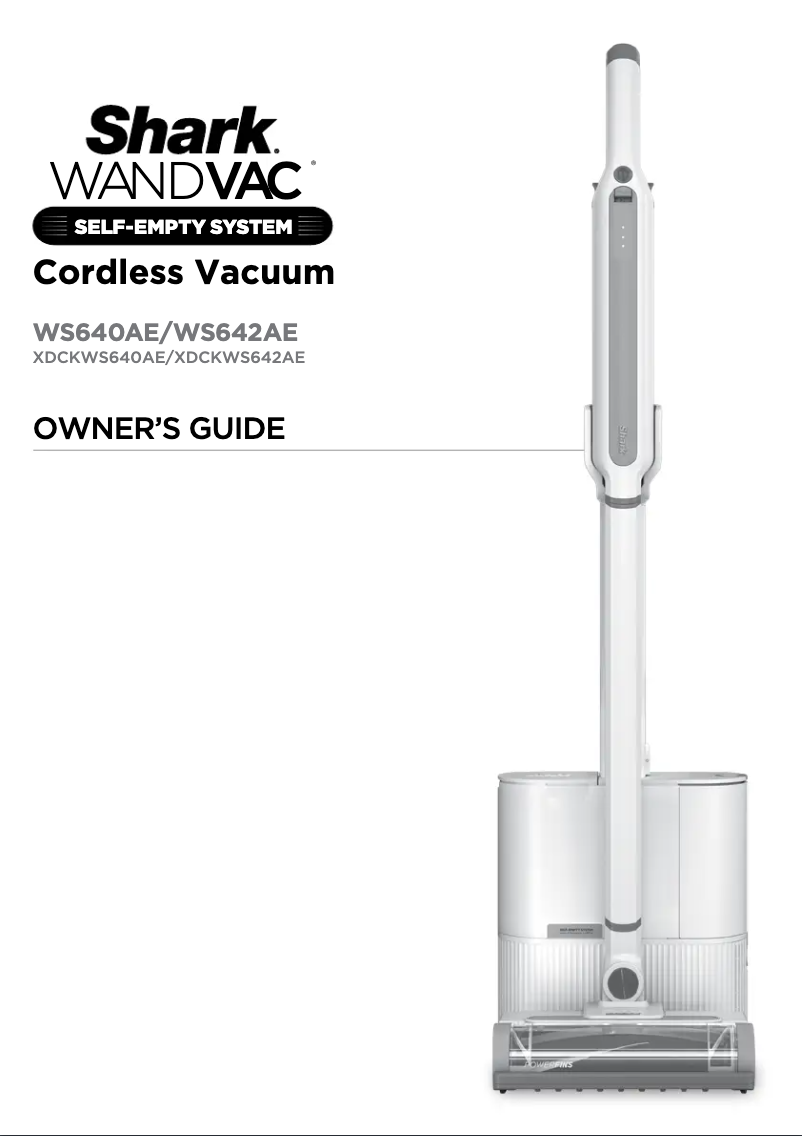 Image de la première page du manuel de l'appareil Wandvac WS642AE