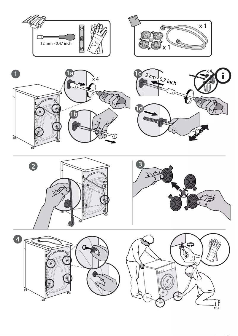 Page n°1 - Instructions de sécurité Privileg PWFV X 873 A