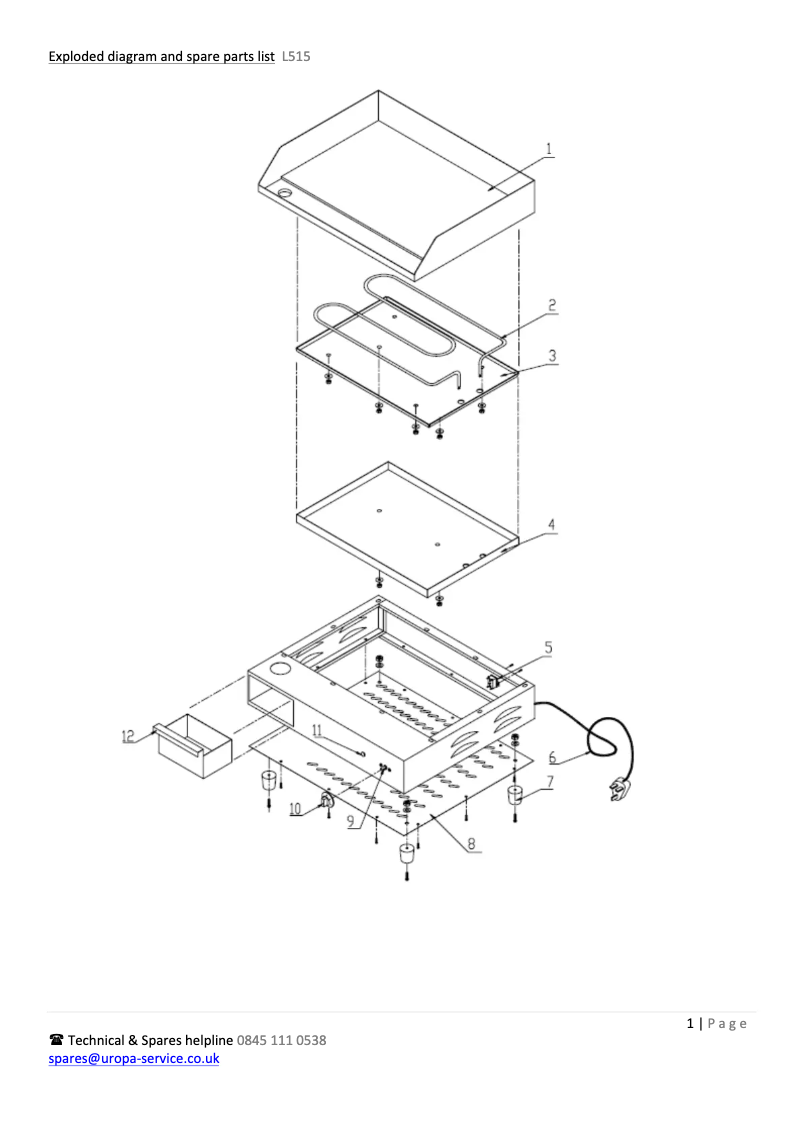 Page 1 de la notice Schéma de câblage Buffalo L515