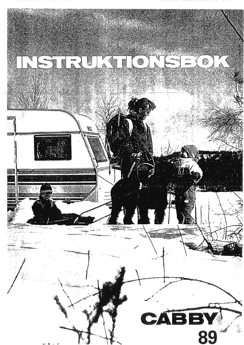 Image de la première page du manuel de l'appareil 1989