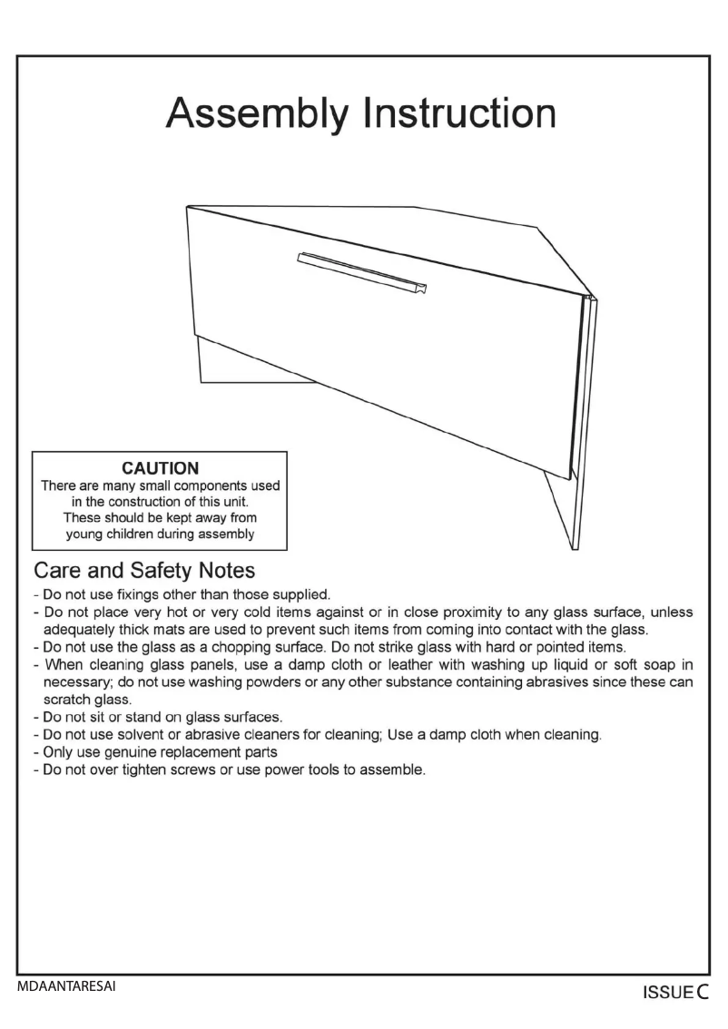 Image de la première page du manuel de l'appareil ANTARES