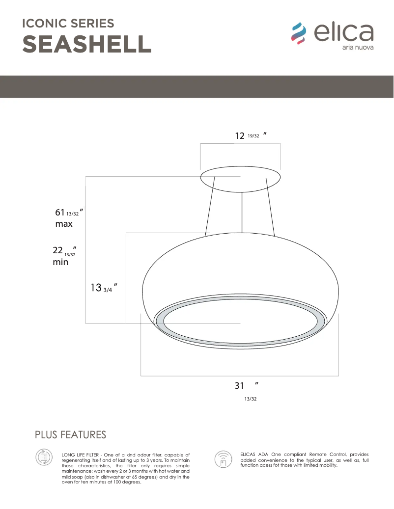 Image de la première page du manuel de l'appareil Seashell ESS432SS