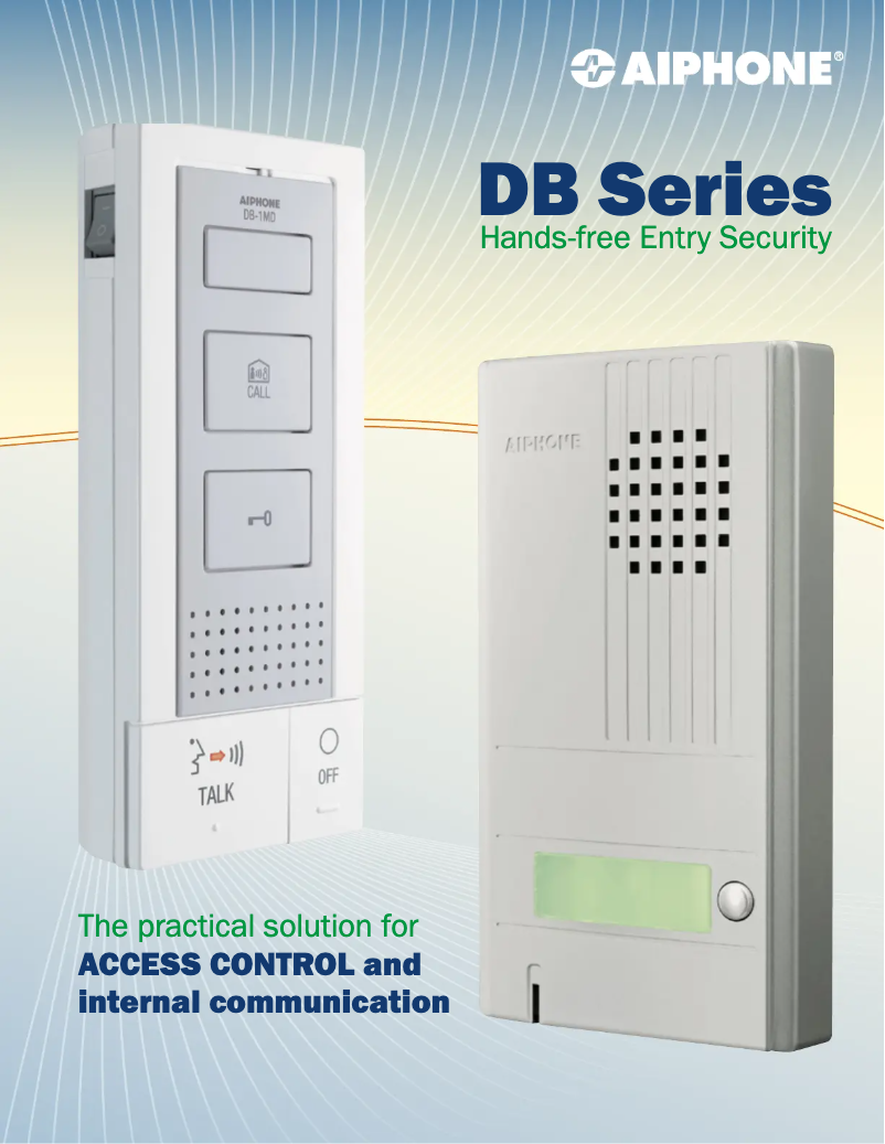 Página 1 del manual Manual de usuario Aiphone DBS-1A