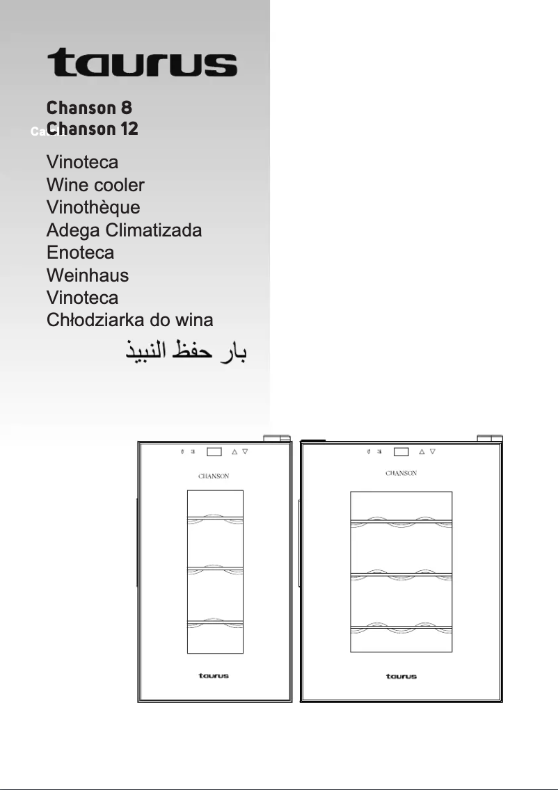 Página 1 del manual Manual de usuario Taurus Chanson 12