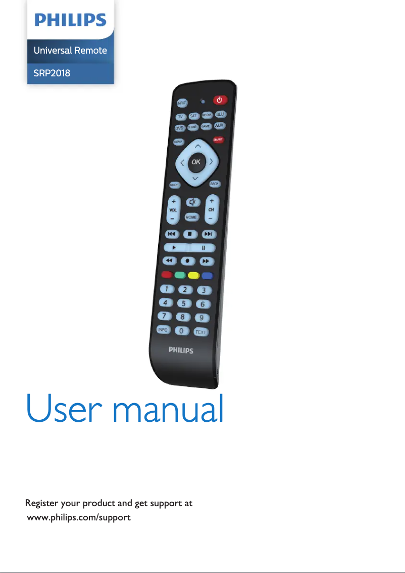 Image de la première page du manuel de l'appareil SRP4040