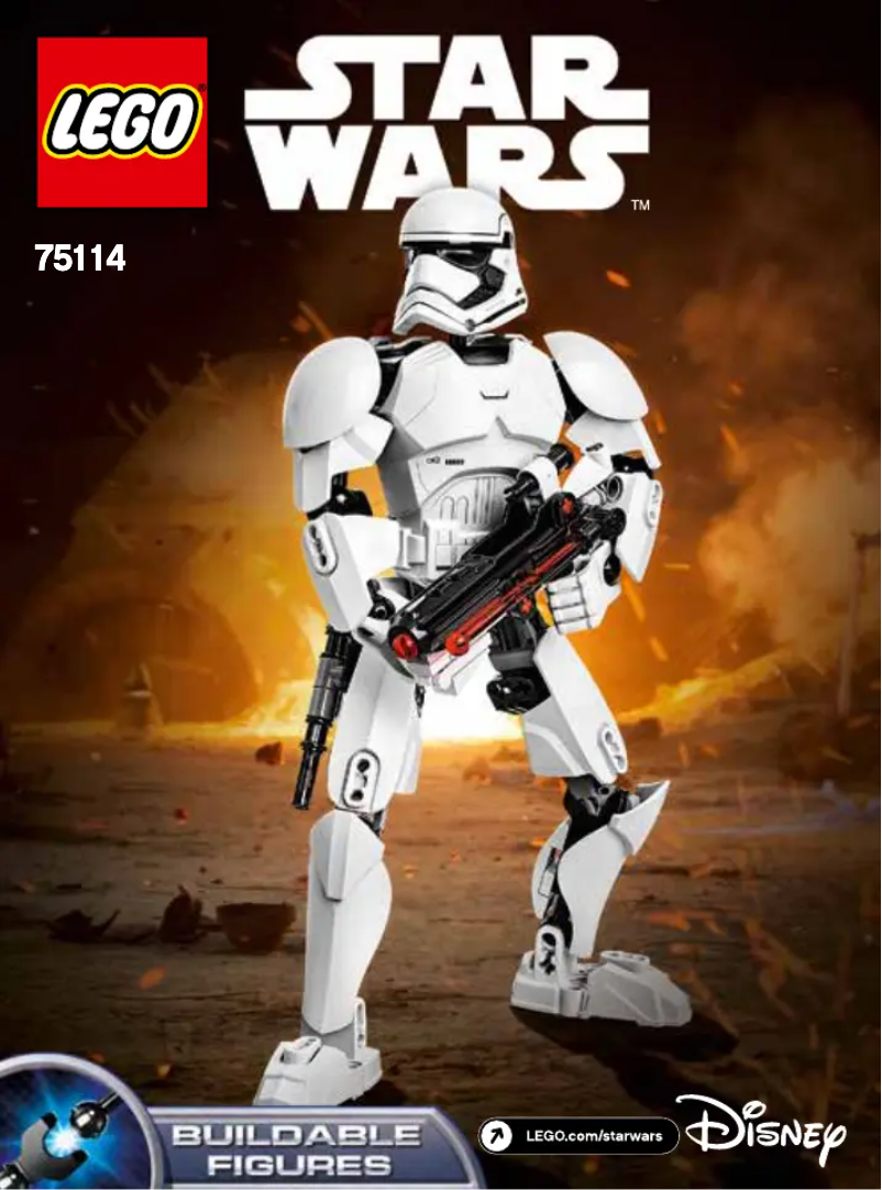 Page n°1 - Manuel utilisateur Lego Star Wars 75114