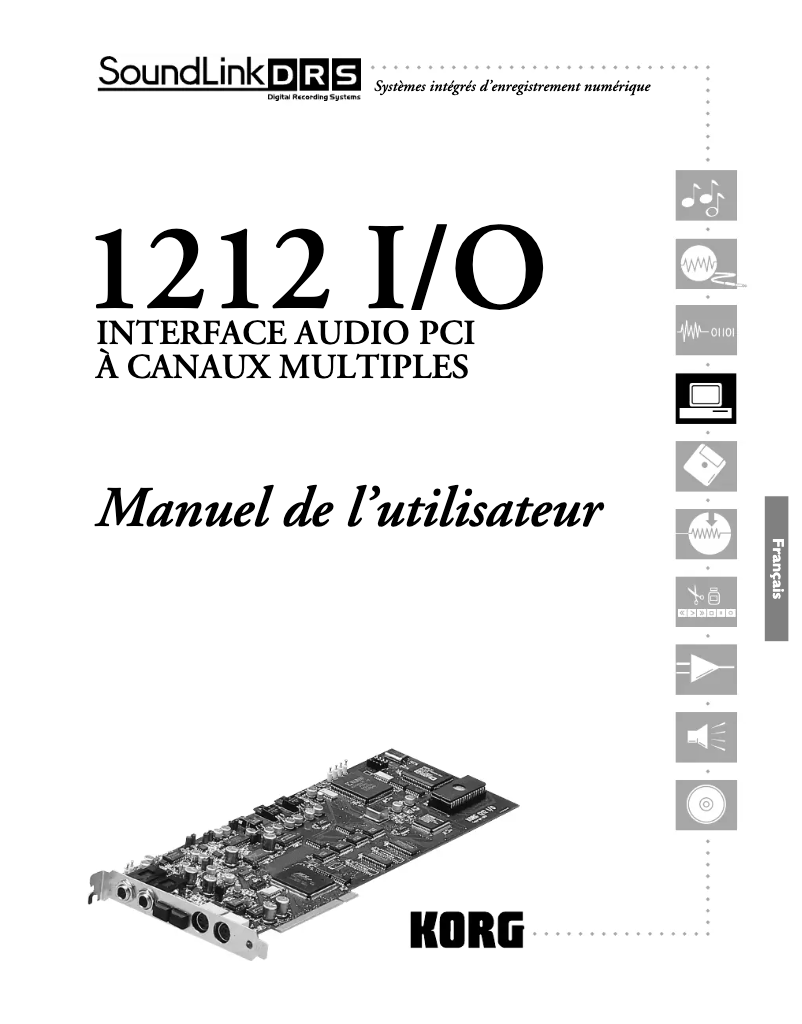 Image de la première page du manuel de l'appareil SoundLink DRS 1212 I/O