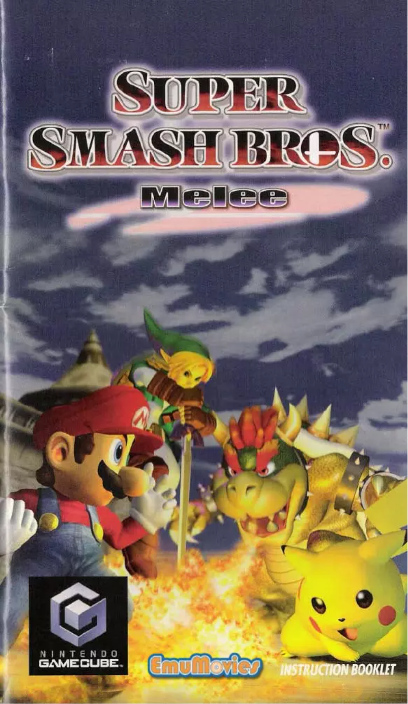 Page 1 de la notice Manuel utilisateur Nintendo Super Smash Bros. Melee (GameCube)