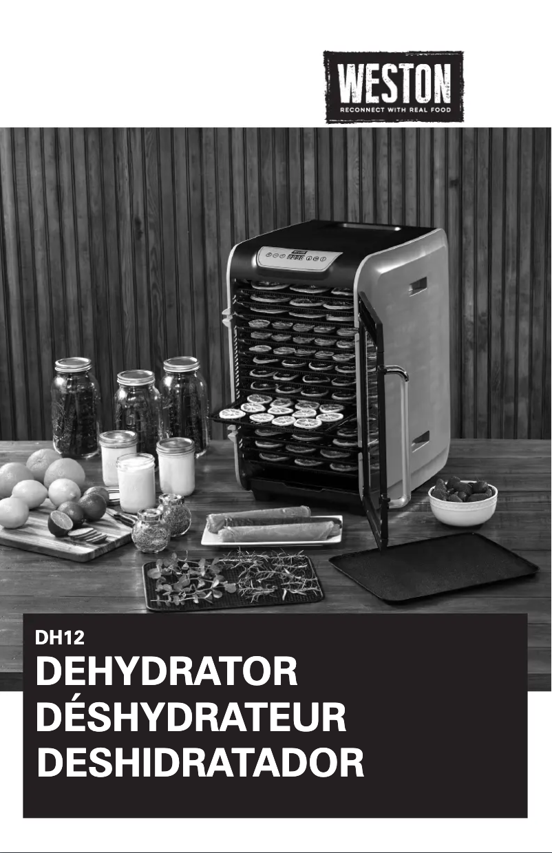 Page 1 de la notice Manuel utilisateur Weston DH12