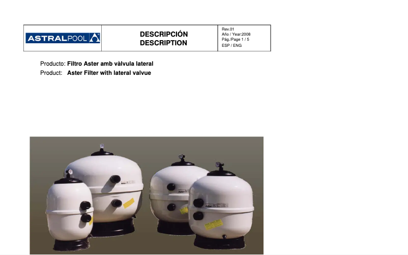 Image de la première page du manuel de l'appareil APS700B