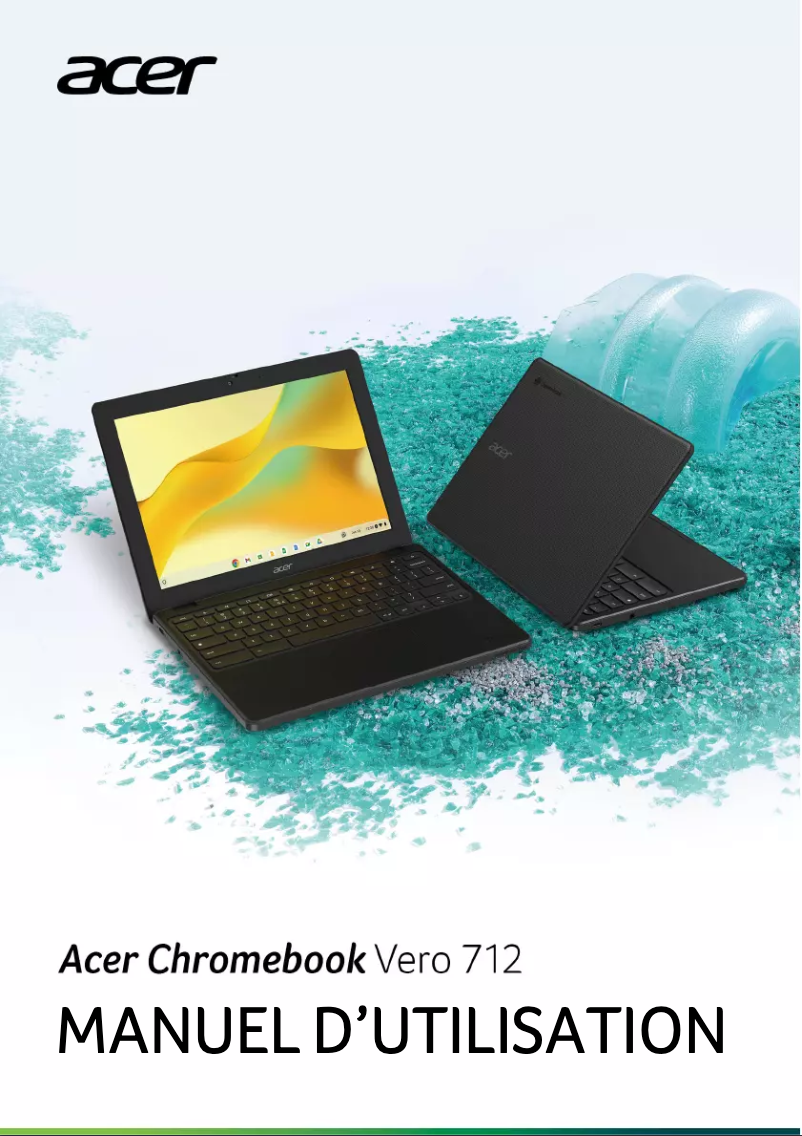 Image de la première page du manuel de l'appareil Chromebook Vero 712