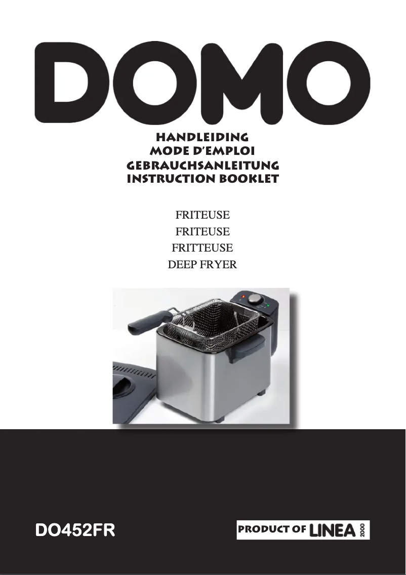 Page n°1 - Manuel utilisateur Domo DO452FR