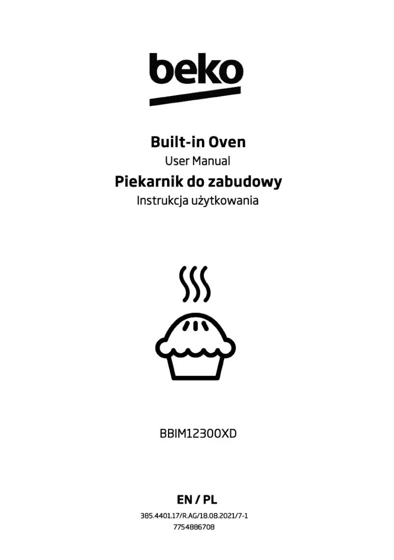 Page n°1 - Manuel utilisateur Beko BBIM12300XD