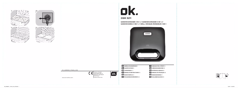 Page n°1 - Manuel utilisateur OK OSM 3211