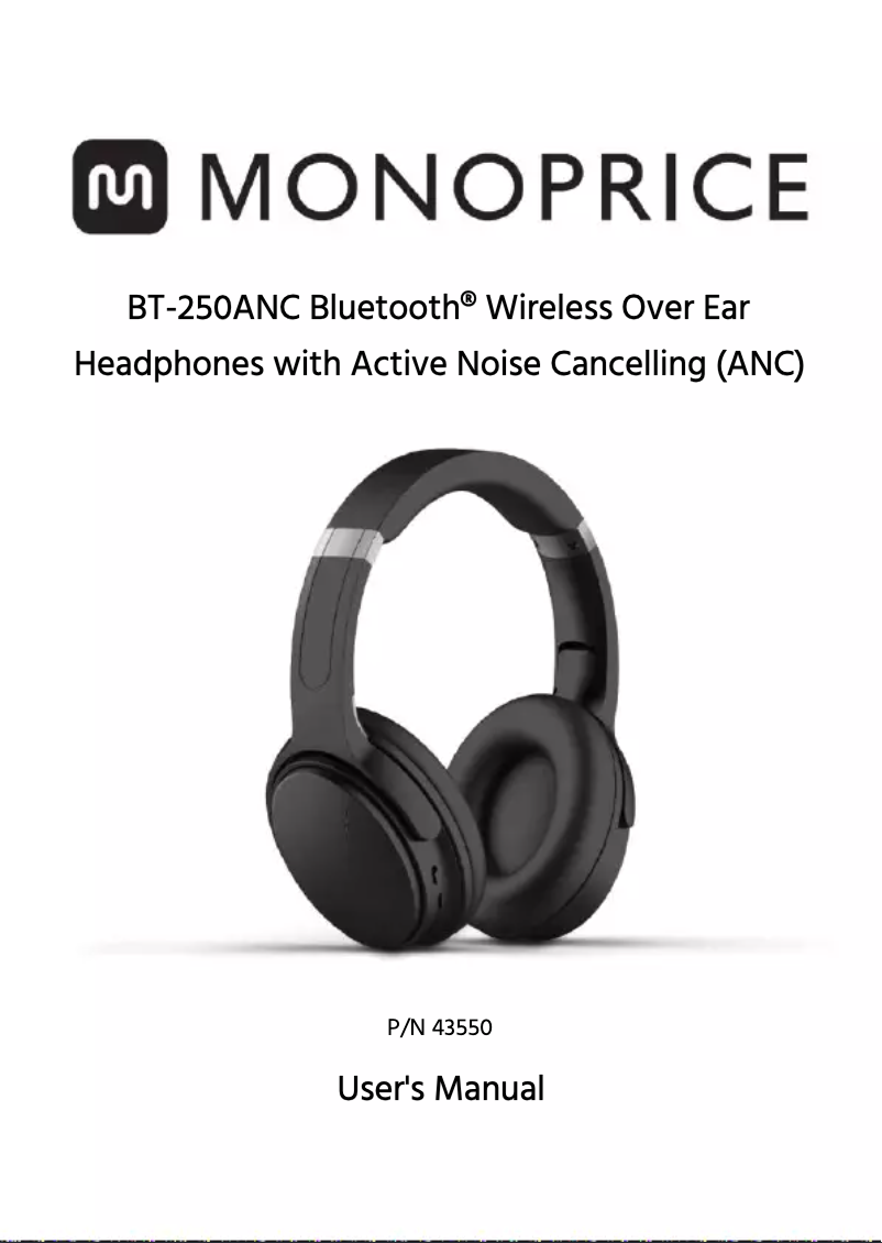 Image de la première page du manuel de l'appareil 43550