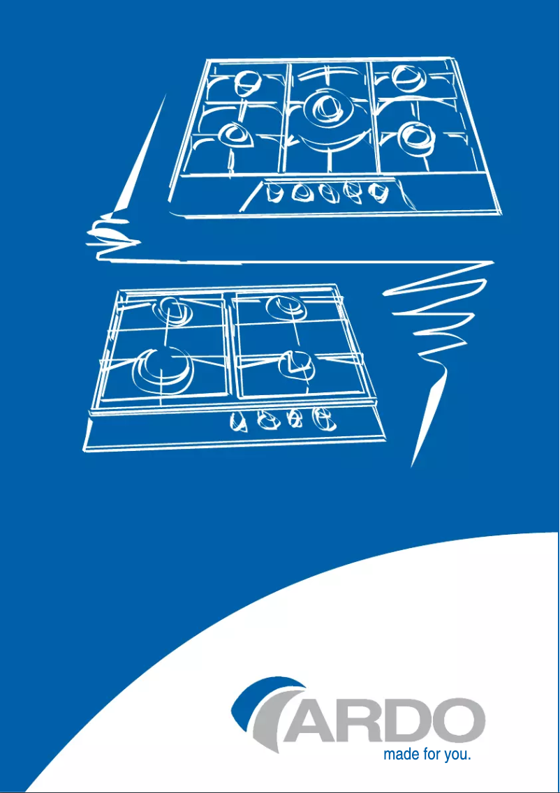 Page 1 de la notice Manuel utilisateur Ardo F75VGX