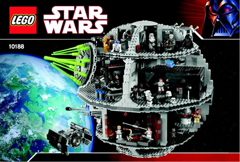 Image de la première page du manuel de l'appareil Death Star (TM)