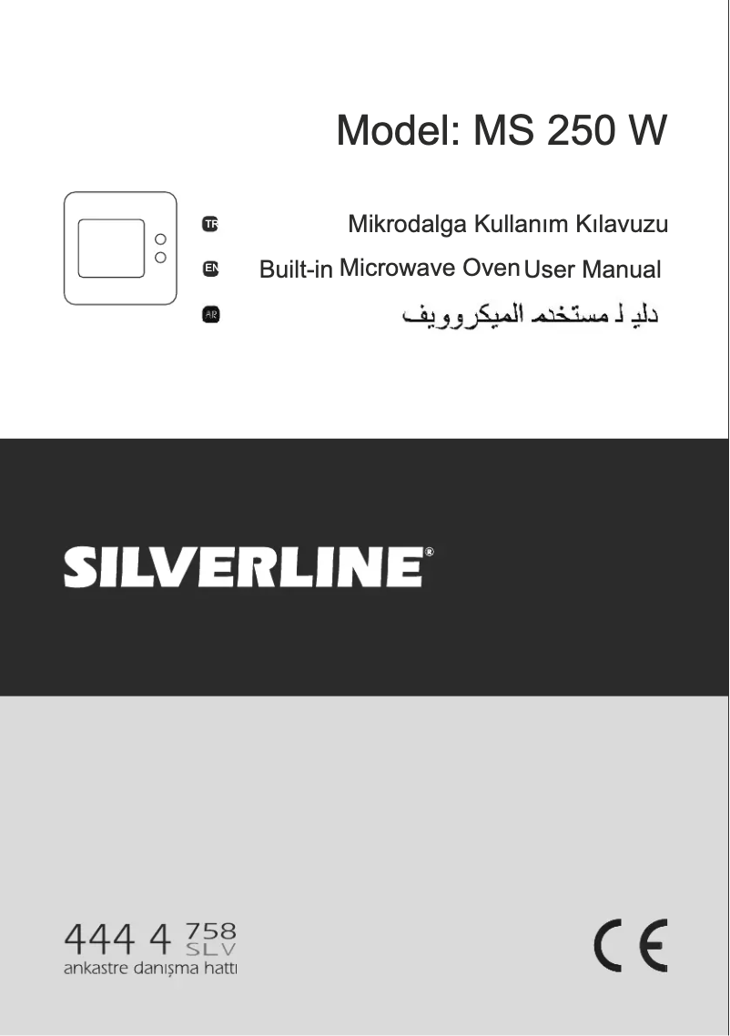 Page n°1 - Manuel utilisateur Silverline MS 250 W