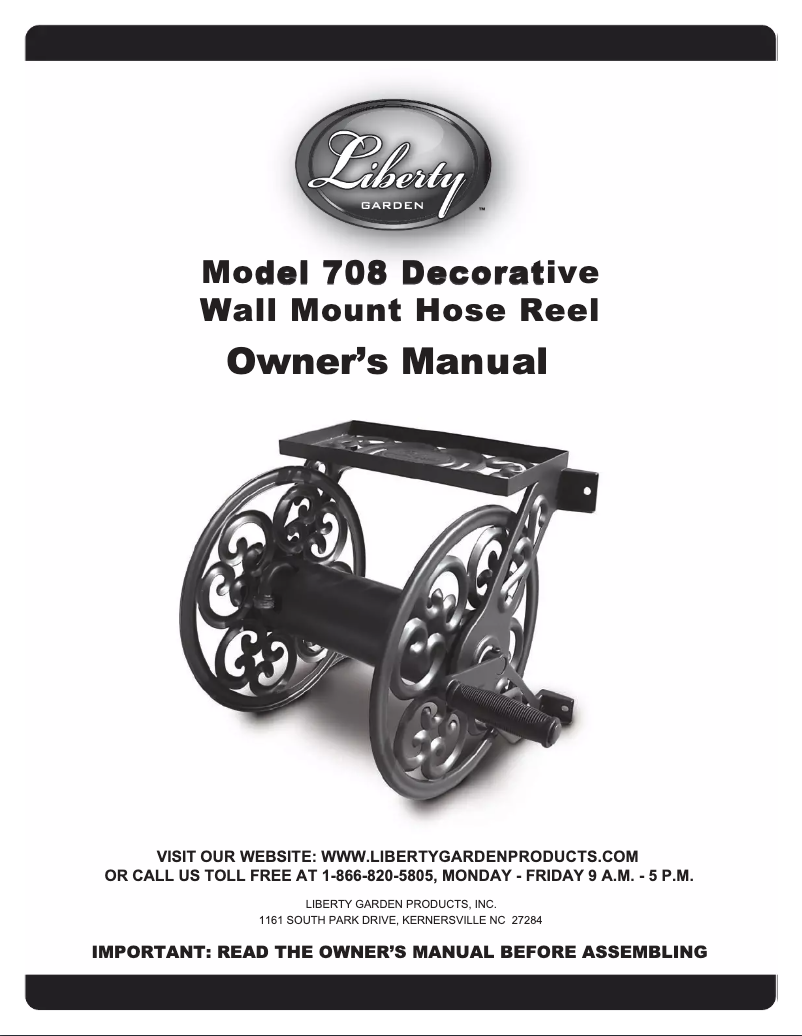 Page 1 de la notice Manuel utilisateur Liberty 708