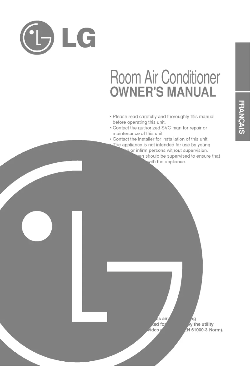 Página 1 del manual Manual de usuario LG LSUH186VMC0