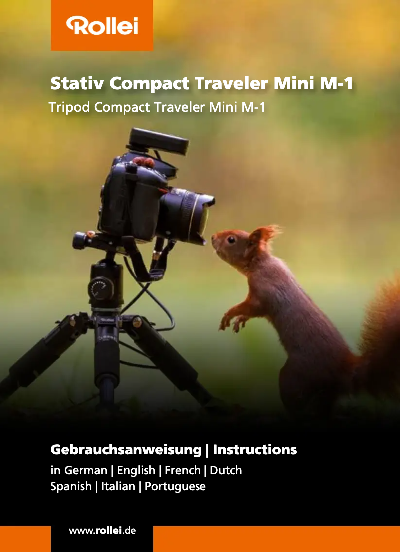 Image de la première page du manuel de l'appareil Compact Traveler Mini M-1