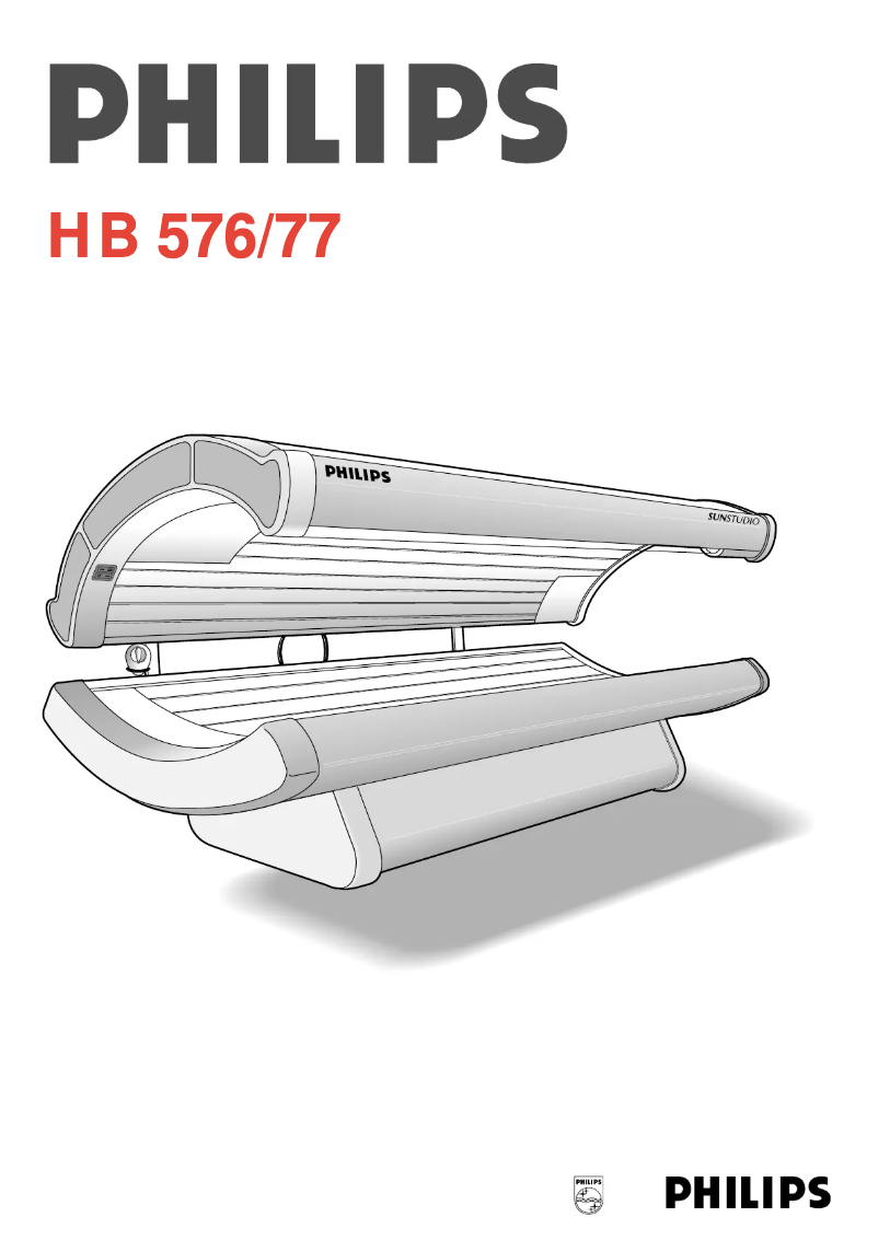 Page 1 de la notice Manuel utilisateur Philips HB 576