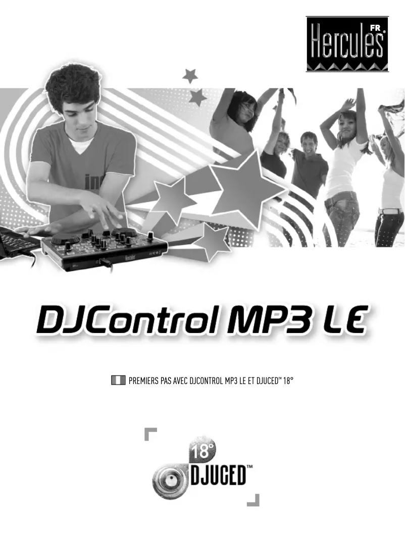 Page 1 de la notice Mode d'emploi Hercules DJ Control MP3 LE