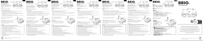 Image de la première page du manuel de l'appareil Freight Battery Engine