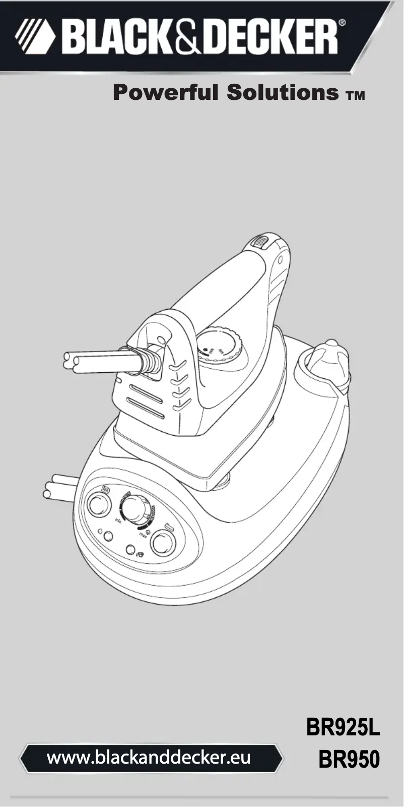 Page 1 de la notice Manuel utilisateur Black & Decker BR950